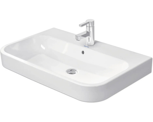 Lavoar pe blat DURAVIT Happy D.2 80x50,5 cm alb 2318800000