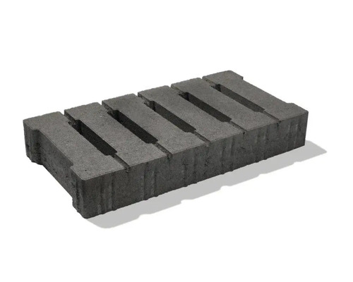 Pavaj Elpreco Erba antracit 49,5x24,7x8 cm Grilaj pavaj gazon gri din beton