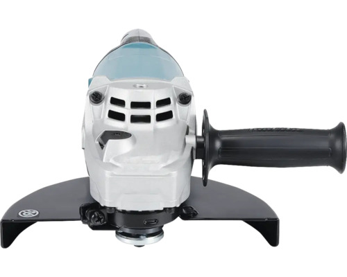 Polizor unghiular cu mâner lateral și protecție