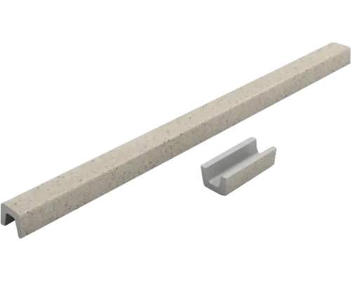 Bordură din beton și element de capăt pentru grădină