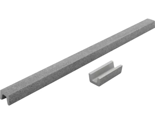 Bordură de beton și element de fixare