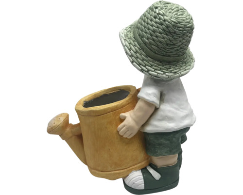 Figurină de grădină băiat cu stropitoare