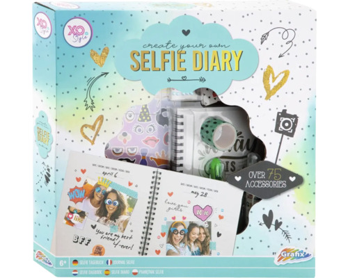 Jurnal personalizat DIY Selfie Diary