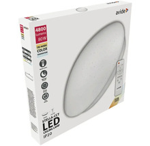 Ambalajul unei lămpi de plafon cu LED Avide Stella cu 4800 lumeni și 80 wați