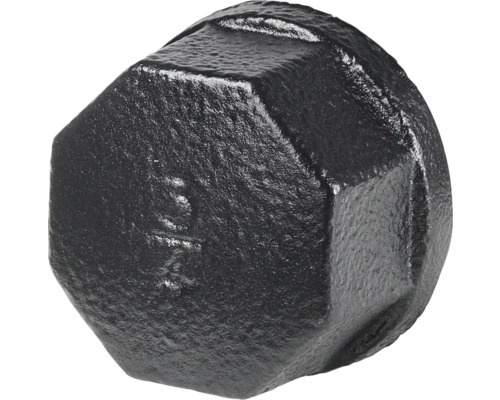 Capac negru din fontă maleabilă cu lățime cheie