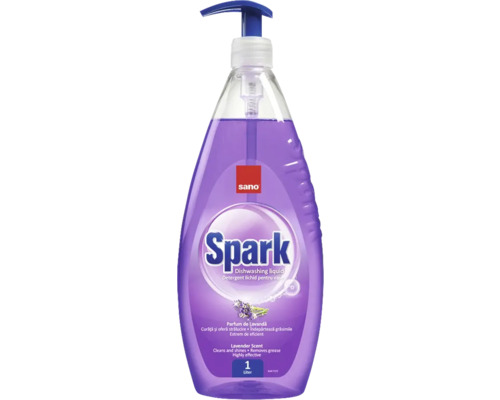 Detergent lichid vase Sano Spark Lavandă 1L