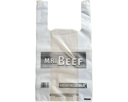 Sac de cumpărături cu imprimeu Mr. Beef și logo-ul Hornbach