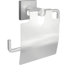 Suport de hârtie igienică din metal cu clapetă