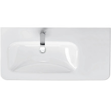 Lavoar ceramic cu baterie, vedere de sus