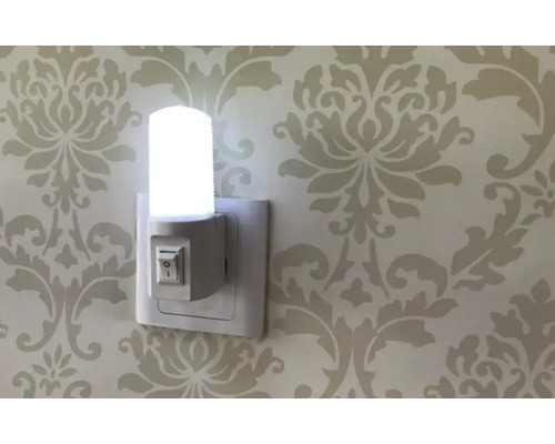 Lumină de noapte pentru priză cu întrerupător