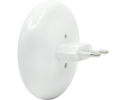 Lumină de noapte albă cu priză