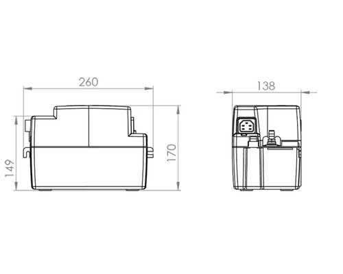 Dimensiunile unei stații de pompare