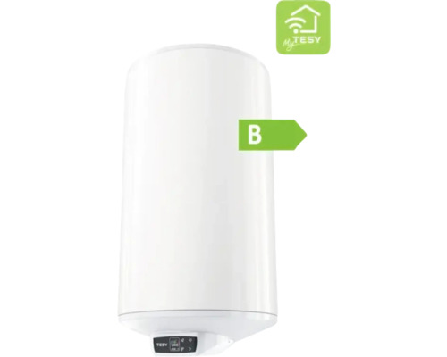 Boiler electric Tesy BiLight Cloud 80 l, funcție control prin WiFi, 2000 W Boiler electric cu clasa de eficiență energetică B