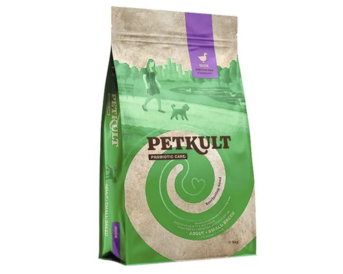 Hrană uscată pentru câini Petkult Probiotics Adult Talie Mică cu rață 8 kg