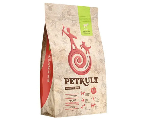 Hrană uscată pentru câini Petkult Sensitive Adult Talie Medie cu miel și orez 3 kg Hrană uscată pentru câini Petkult Sensitive Adult Talie Medie cu miel și orez 3 kg