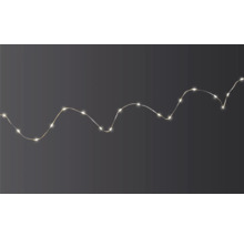 Șir de lumini cu LED-uri alb cald