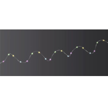 Șir de lumini cu lumini colorate