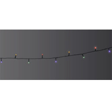 Ghirlandă luminoasă cu lămpi LED multicolore