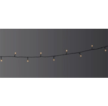 Ghirlandă luminoasă cu LED-uri albe calde pentru utilizare în interior și exterior