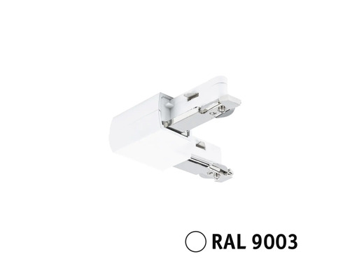 Conector pentru sistem de iluminat cu șine electrice