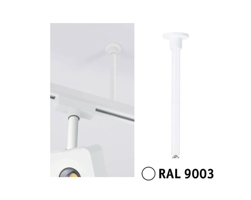 Suspensie pentru sistem de șine RAL 9003