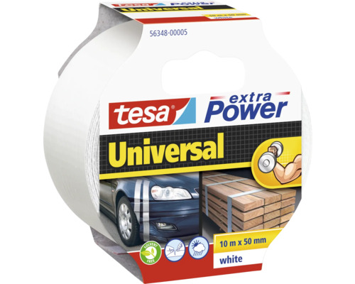 Bandă adezivă universală Tesa extra Power, 10 m x 50 mm