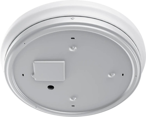 Vedere din spate a unei lămpi de plafon rotunde