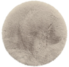 Covor rotund cu fibre lungi