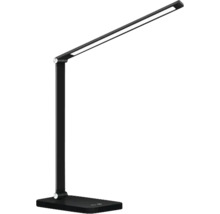 Lampă de birou cu LED integrat Tyler 6W 250 lumeni, negru