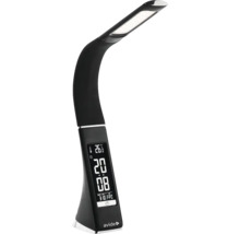 Lampă de birou cu LED integrat Business 6W 350 lumeni, negru, cu calendar