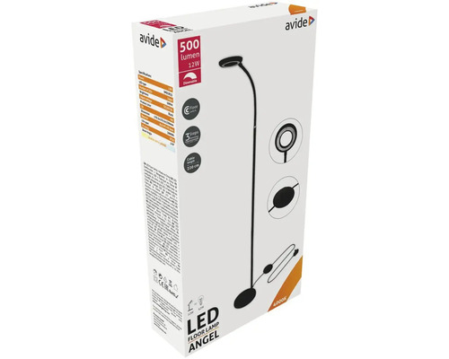 Ambalajul unei lămpi de podea LED negre