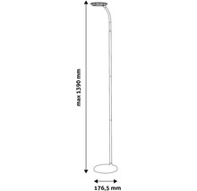 Lampadar cu LED integrat Angel 12W, 500 lumeni, negru