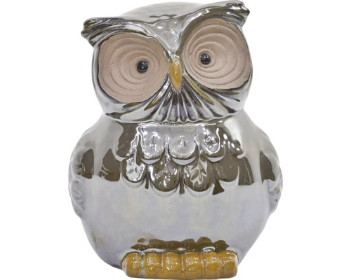 Bufniță decorativă din ceramică