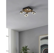 Lumină de plafon cu patru inele în design modern