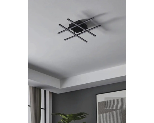 Lumină de plafon modernă cu design în formă de cruce pentru interioare