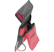 Suport pentru scule din material textil cu inel metalic