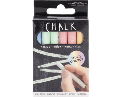Pachet de cretă multicoloră