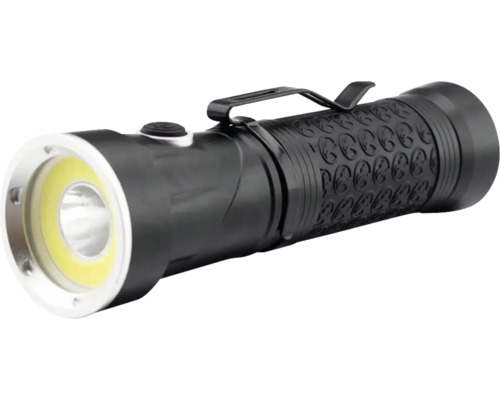 Lanternă LED Entac T6 max.150m 90°, baterii incluse