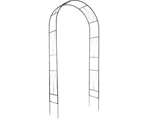 Arcadă de trandafiri metalică pentru grădină