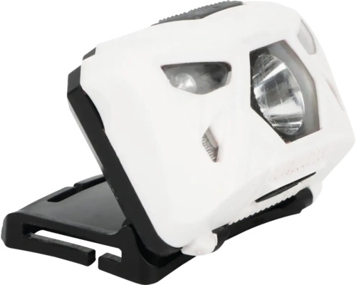 Lampă frontală albă cu suport tip clip