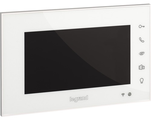 Monitor color 7” LCD pentru videointerfon Legrand EasyKit, alb