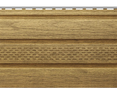 Plăci de placare a fațadei din lemn cu scânduri orizontale