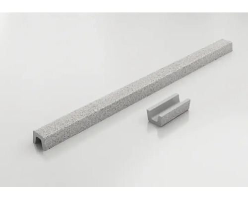 Bordură de beton și piesă de început sau de capăt