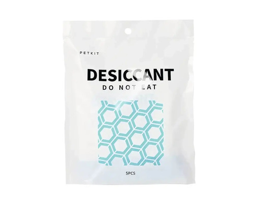 Set Desicant pentru dozator hrană PETKIT 5 buc. Desicant PETKIT, a nu se consuma, pachet de cinci bucăți