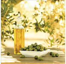 Tablou sticlă Olives III 30x30 cm