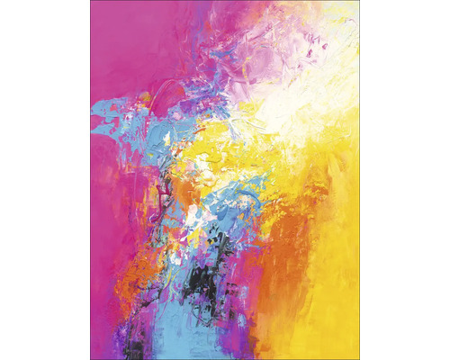 Tablou sticlă Colorful Abstract Painting 60x80 cm