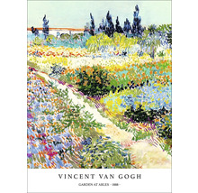 Tablou canvas Van Gogh Garden At Arles II 57x77 cm