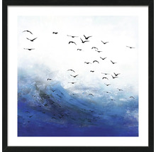 Tablou înrămat Seagulls Over The Sea I 53x53 cm