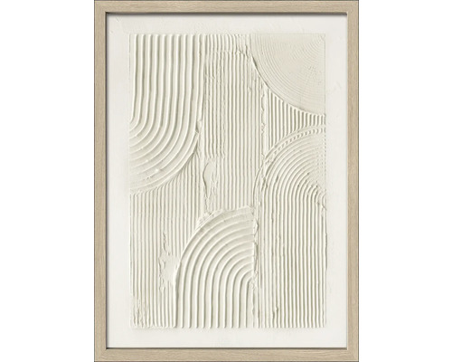 Tablou pictat manual înrămat Arches III 53x73 cm