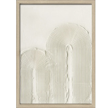 Tablou pictat manual înrămat Arches II 53x73 cm